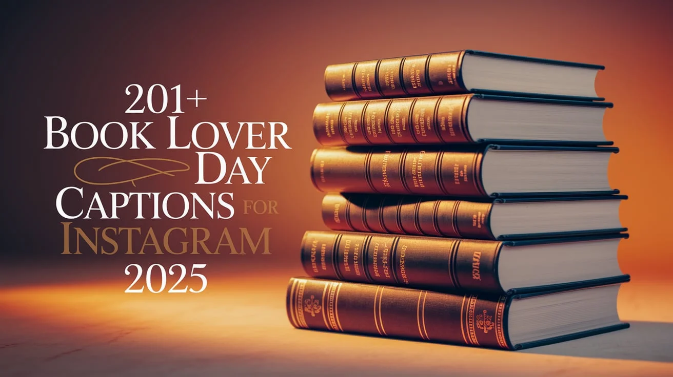 Book Lover Day Captions for Instagram