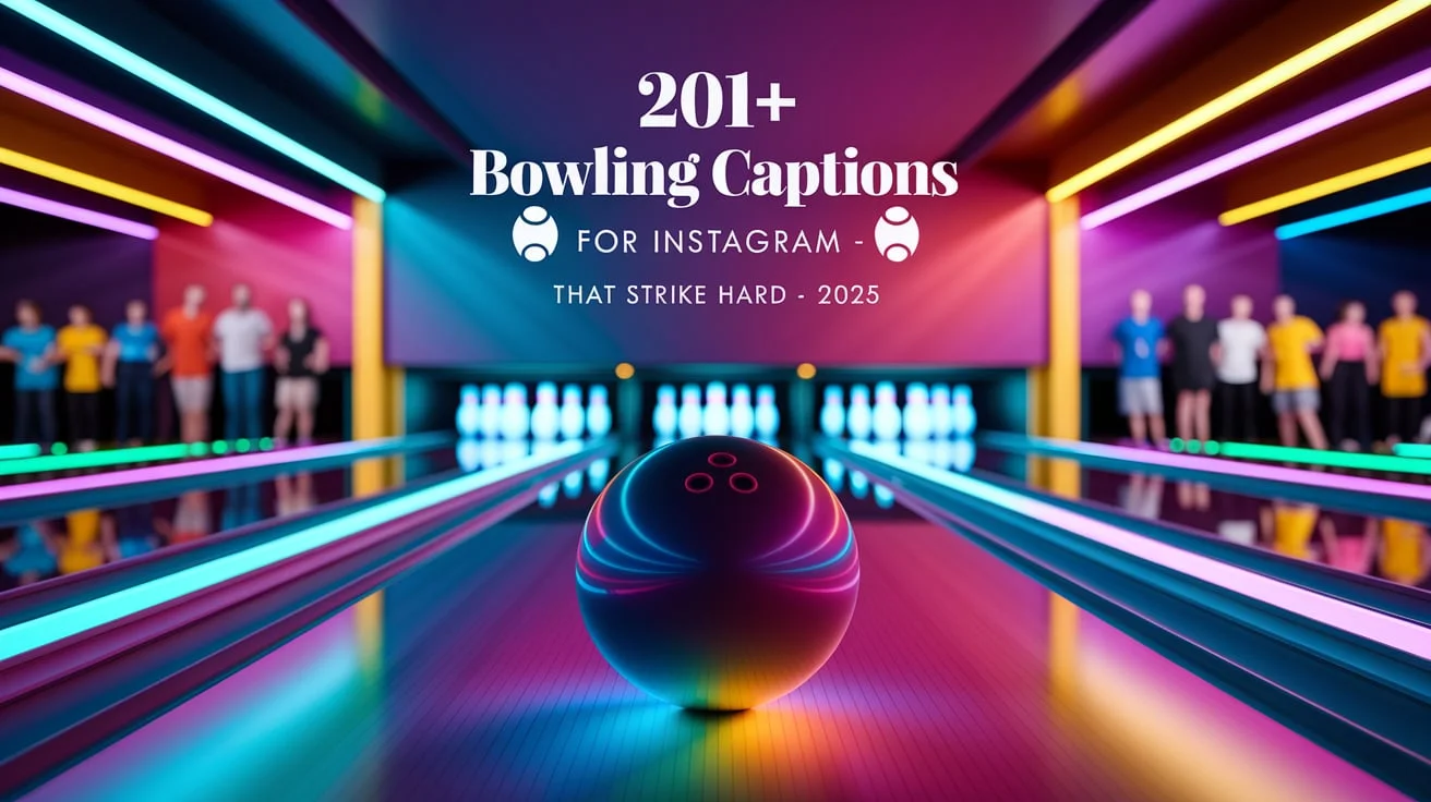 Bowling Captions for Instagram