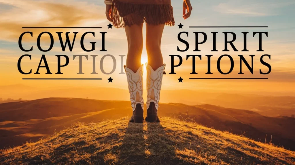 Cowgirl Spirit Captions