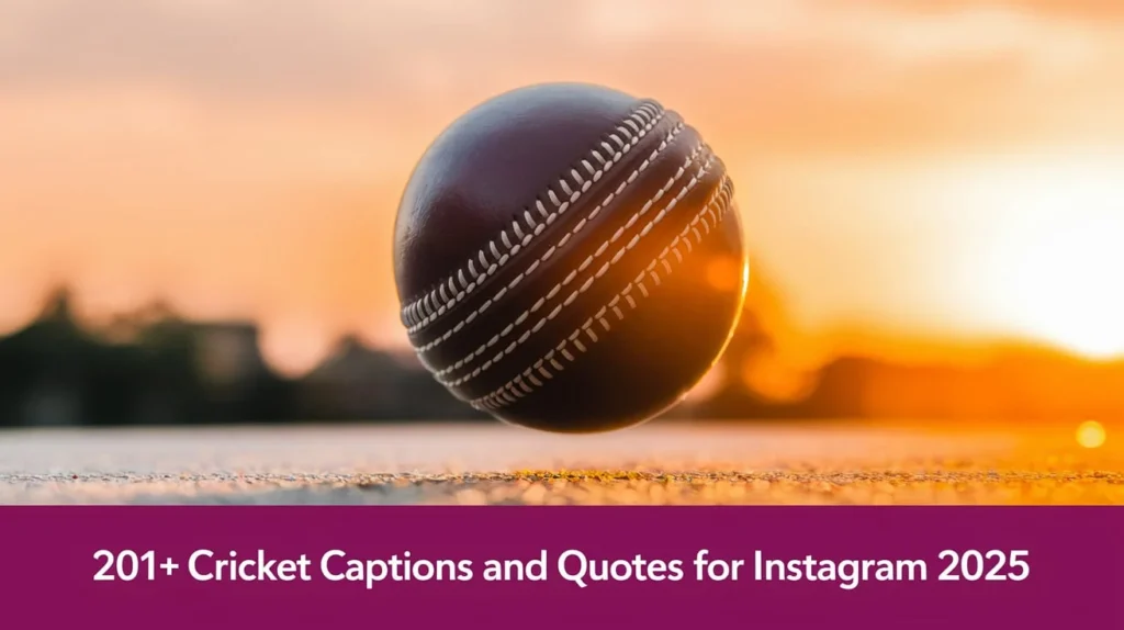 Cricket Captions and Quotes for Instagram