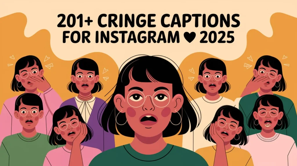 Cringe Captions for Instagram