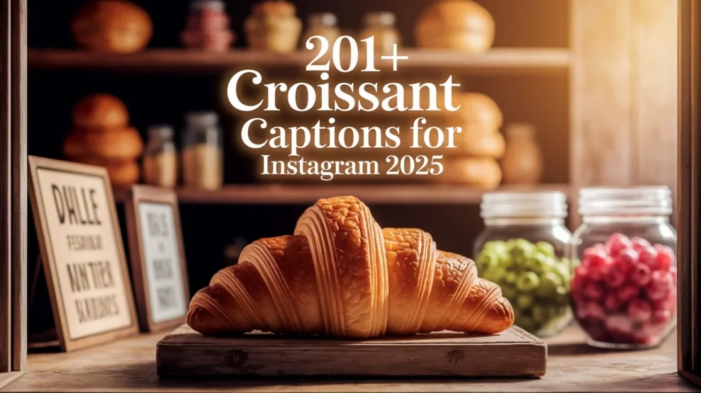 Croissant Captions for Instagram