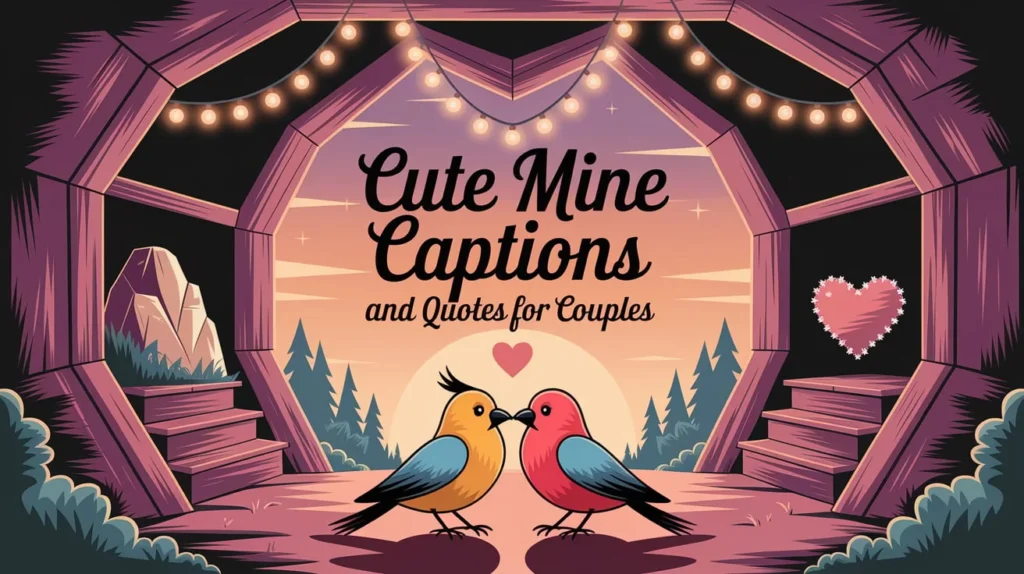 Cute Mine Captions and Quotes for Couples