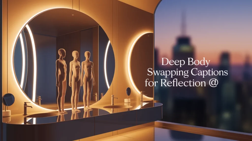 Deep Body Swapping Captions for Reflection