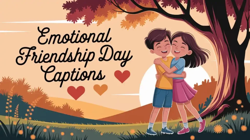 Emotional Friendship Day Captions