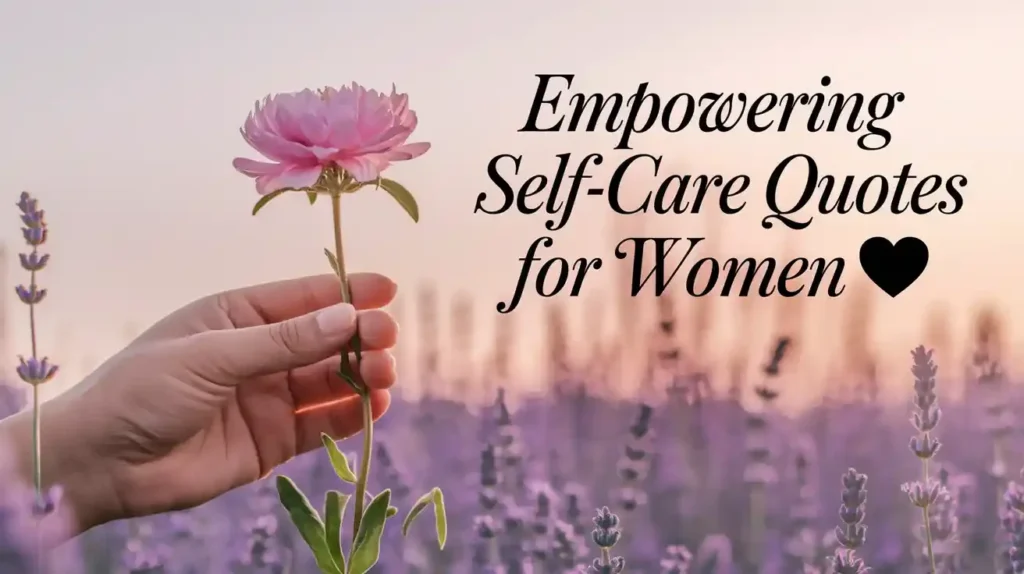 Empowering Self-Care Quotes for Women