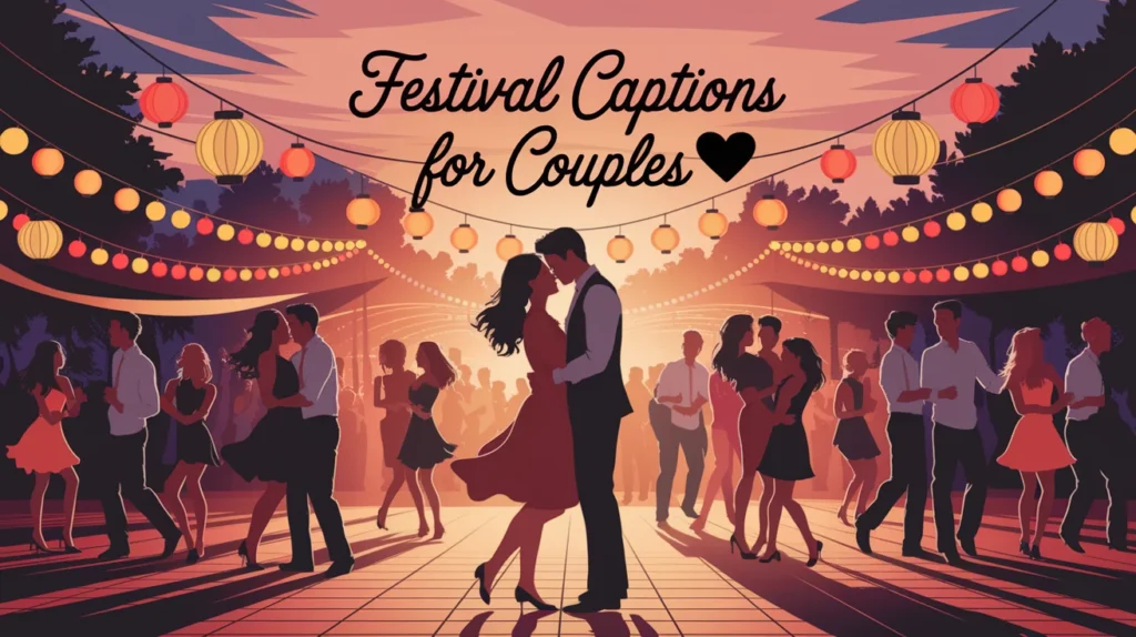 Festival Captions for Couples
