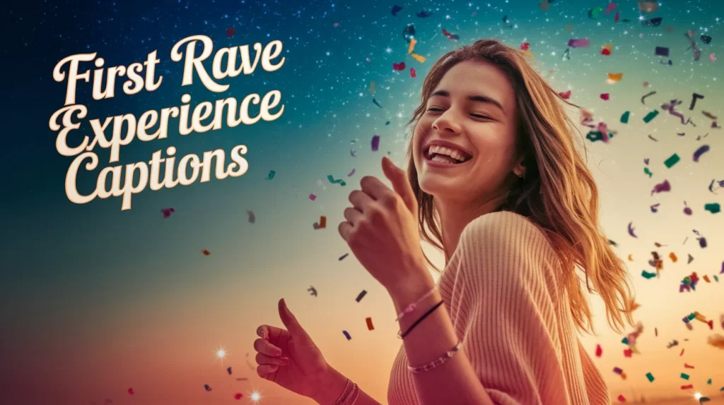 First Rave Experience Captions