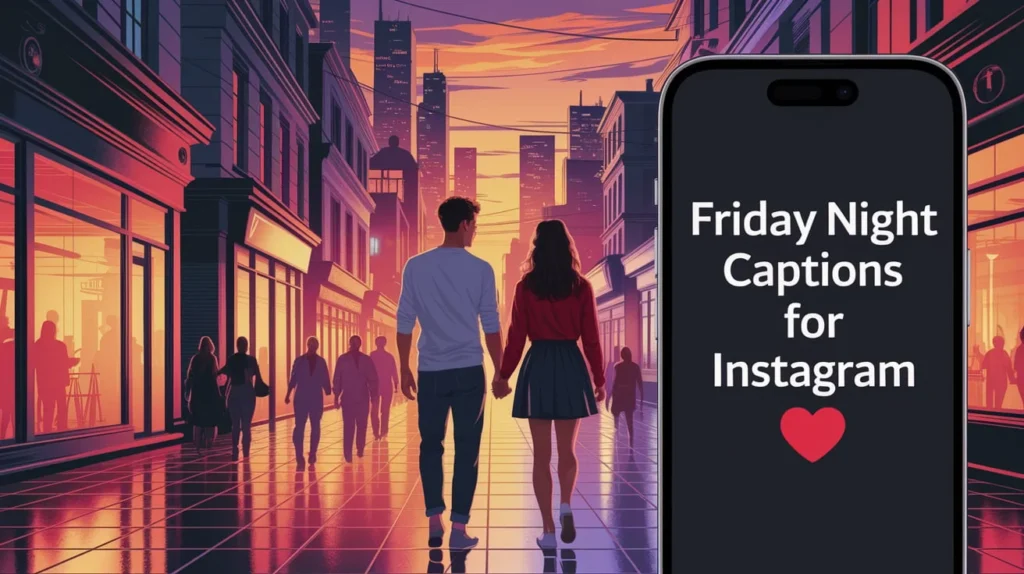 Friday Night Captions for Instagram