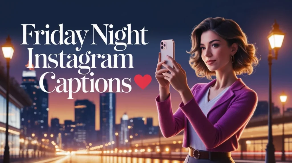 Friday Night Instagram Captions