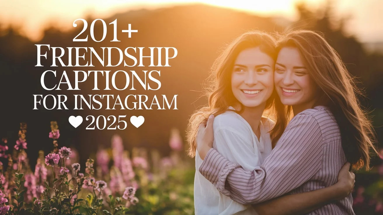 Friendship Day Captions for Instagram