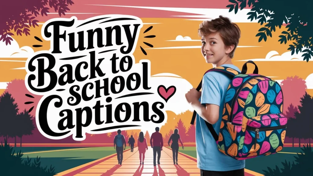 Funny Back to School Captions