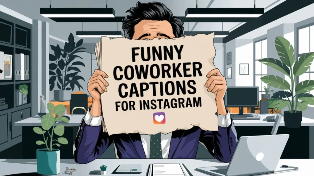 Funny Coworker Captions for Instagram