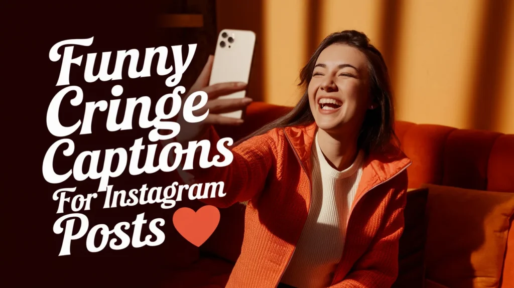 Funny Cringe Captions for Instagram Posts