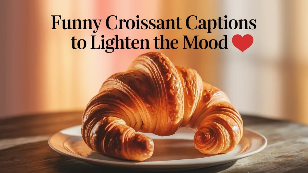Funny Croissant Captions To Lighten The Mood