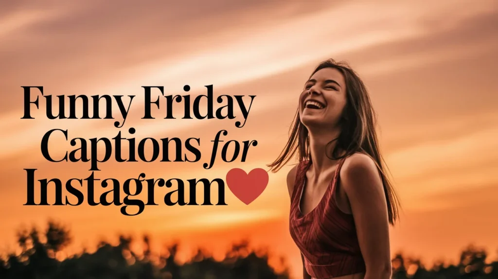 Funny Friday Captions for Instagram