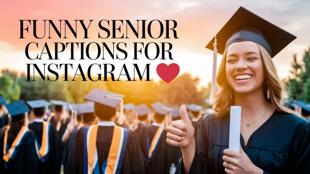 Funny Senior Captions for Instagram