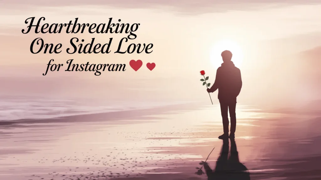 Heartbreaking One Sided Love Quotes for Instagram
