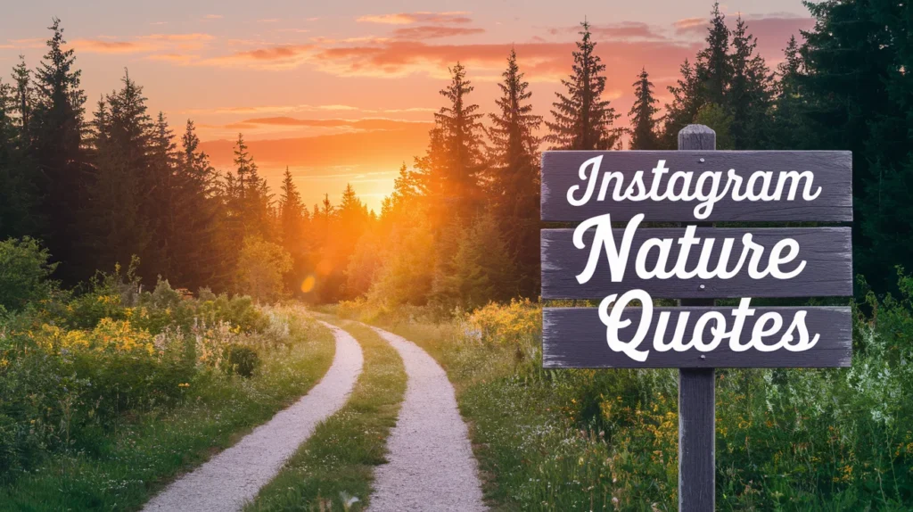 Instagram Nature Quotes