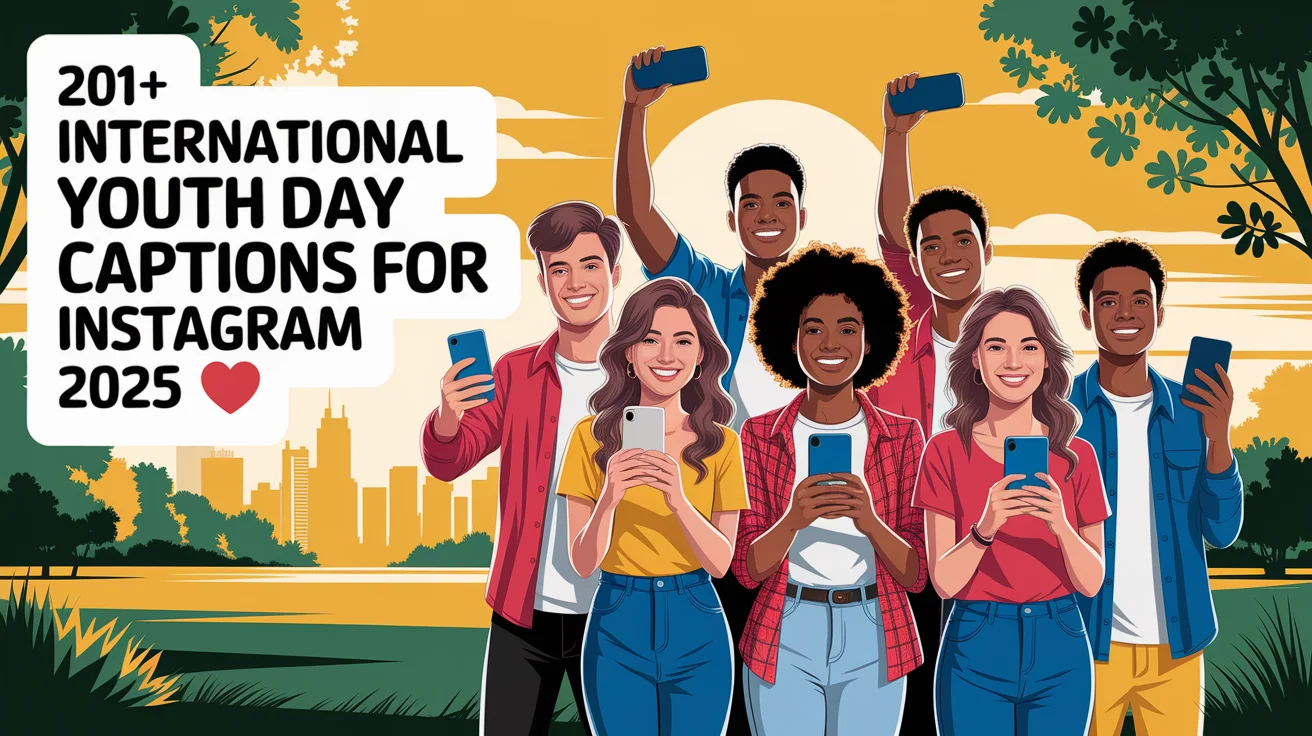 International Youth Day Captions for Instagram