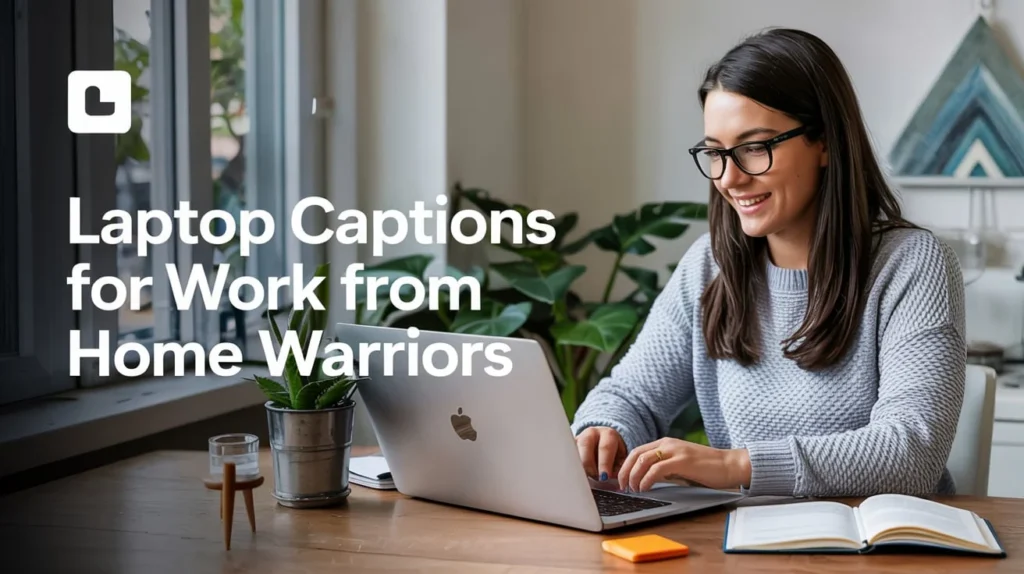 Laptop Captions for Work From Home Warriors