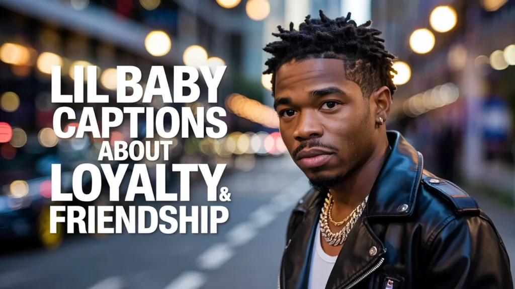 Lil Baby Captions About Loyalty and Friendship