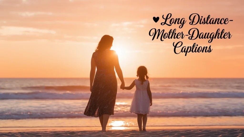 Long Distance Mother-Daughter Captions