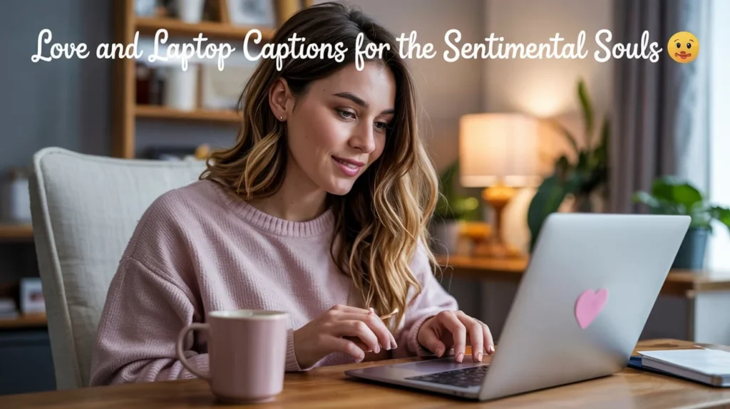 Love and Laptop Captions for the Sentimental Souls