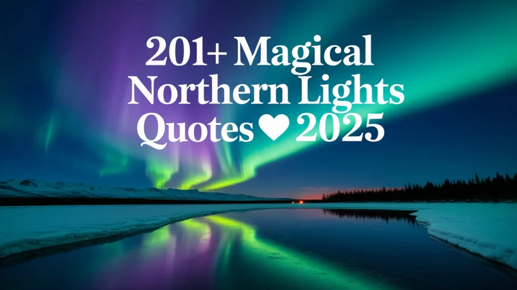 Magical Northern Lights Quotes