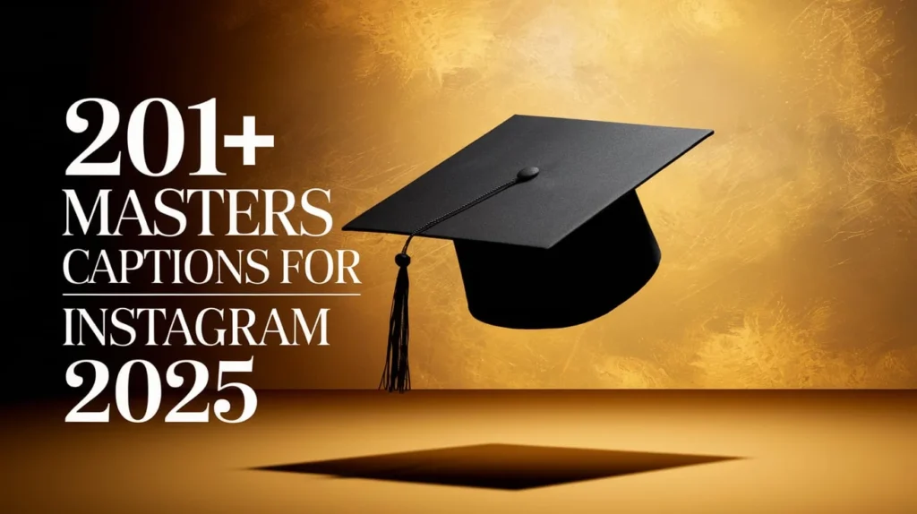 Masters Degree Captions For Instagram