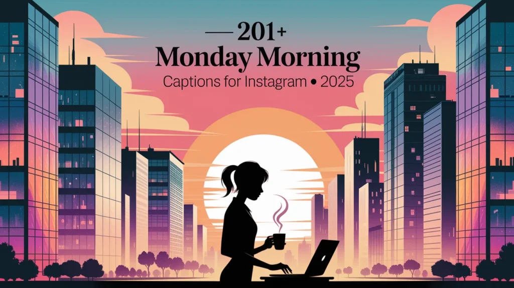 Monday Morning Captions for Instagram