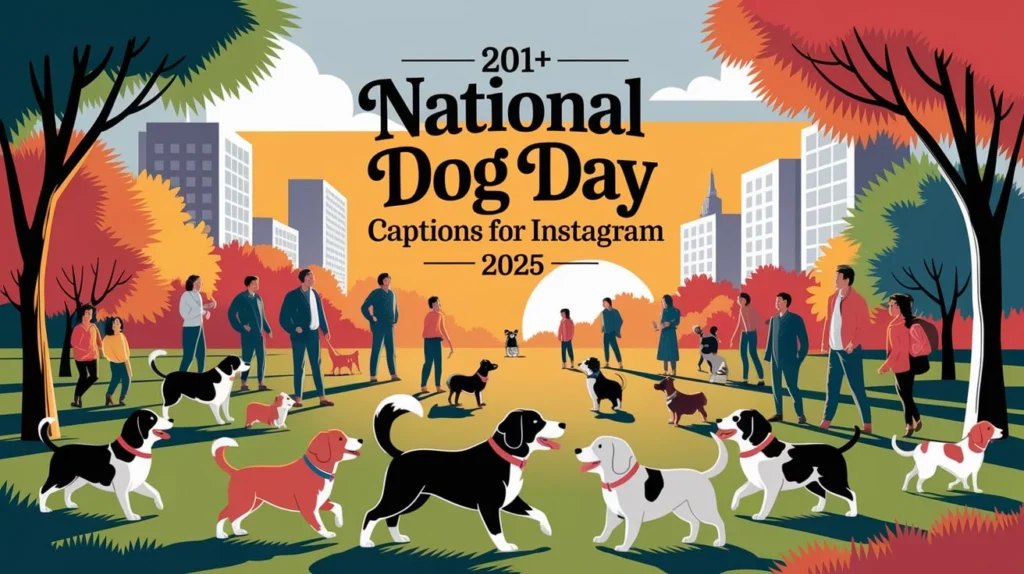 National Dog Day Captions for Instagram