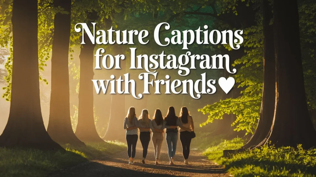 Nature Captions for Instagram with Friends