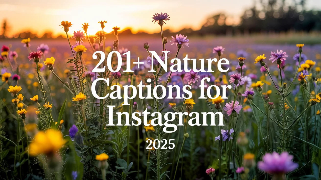 Nature Captions for Instagram