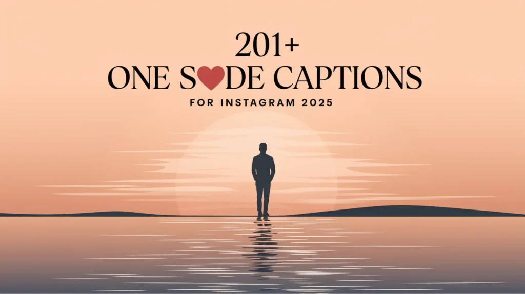 One Side Love Captions