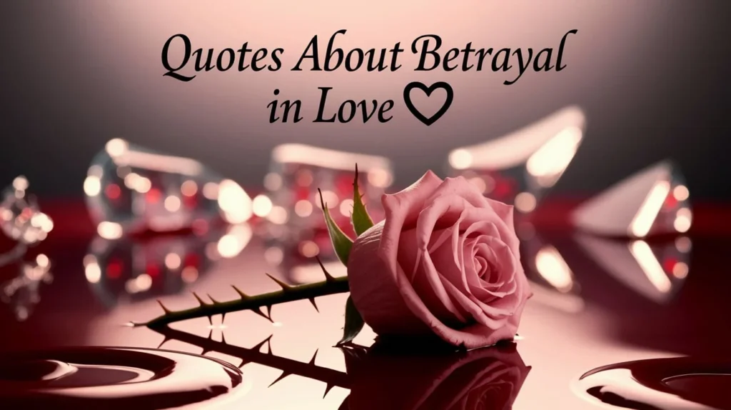 Quotes About Betrayal in Love