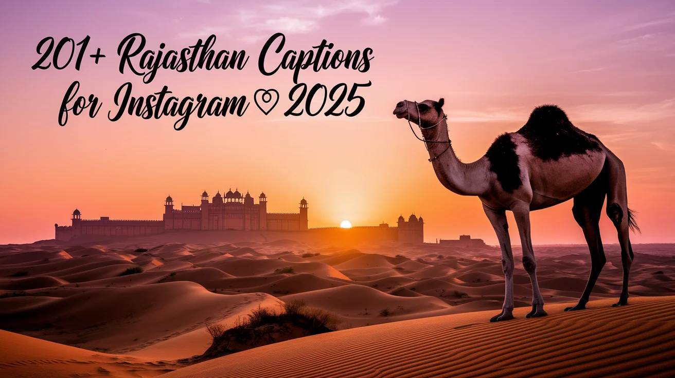 Rajasthan Captions For Instagram