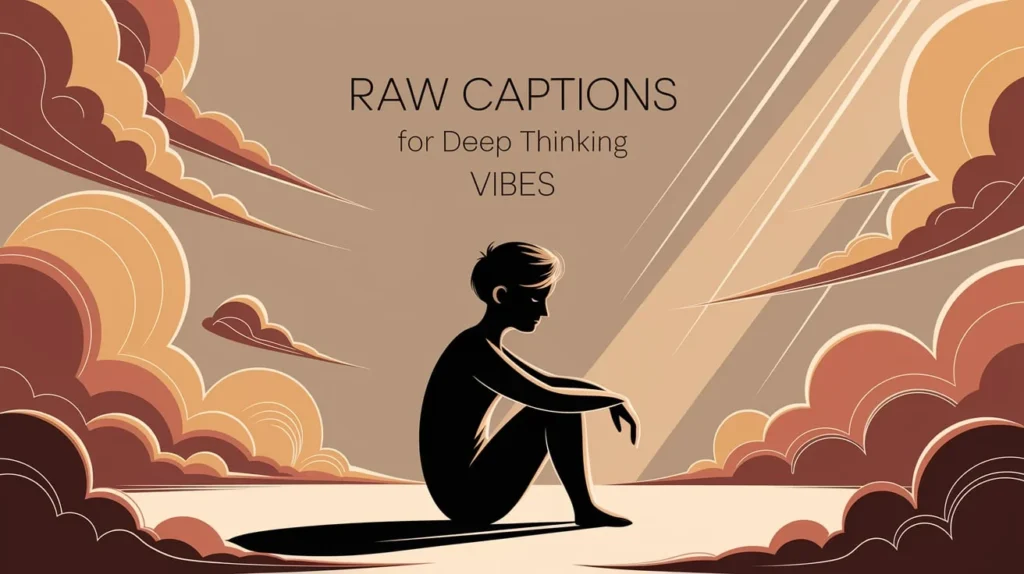 Raw Captions for Deep Thinking Vibes