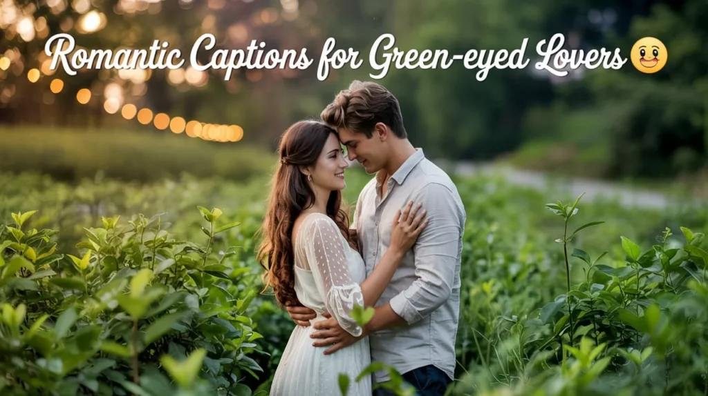 Romantic Captions for Green-Eyed Lovers