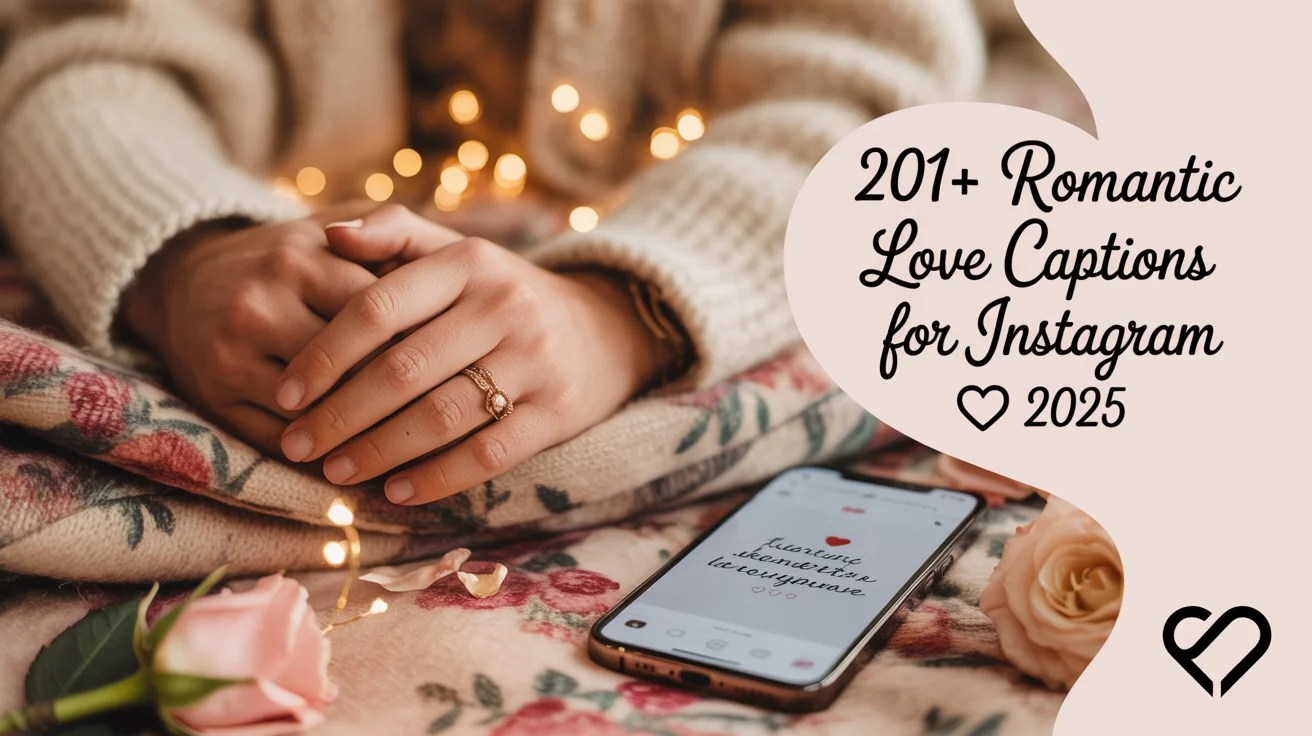 Romantic Love Captions for Instagram
