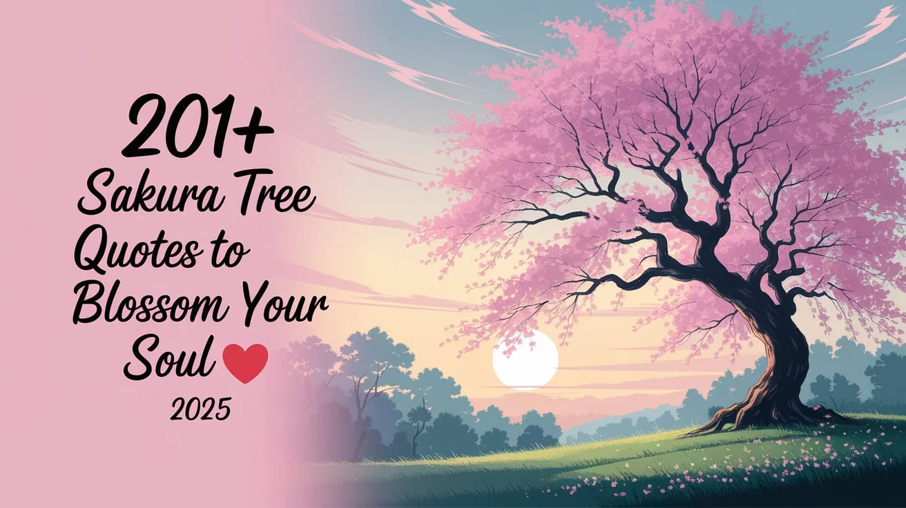 Sakura Tree Quotes to Blossom Your Soul