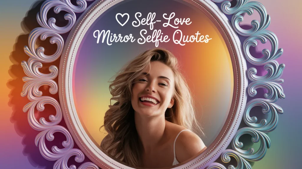 Self-Love Mirror Selfie Quotes