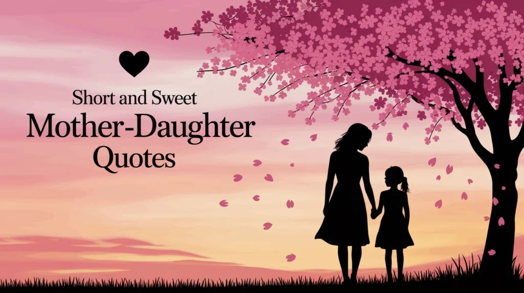 Short and Sweet Mother-Daughter Quotes