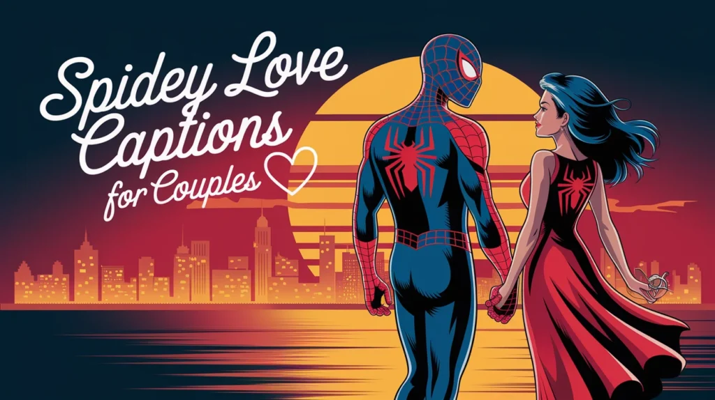 Spidey Love Captions for Couples