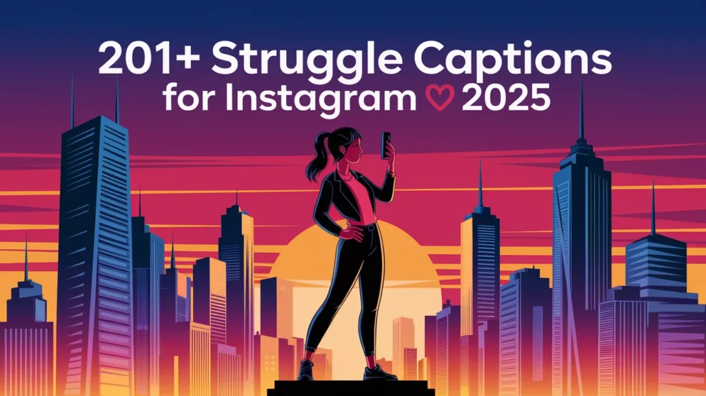 Struggle Captions for Instagram