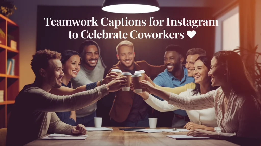 Teamwork Captions for Instagram to Celebrate Coworkers