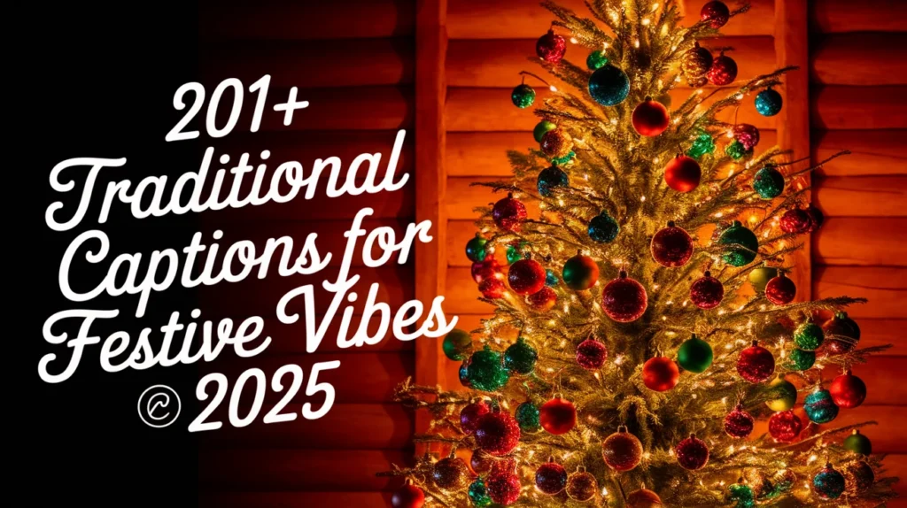 Traditional Captions for Festive Vibes