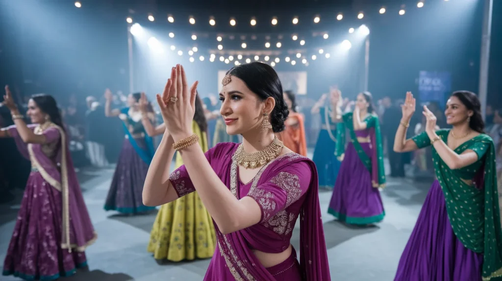 Traditional Garba Captions with Modern Vibes