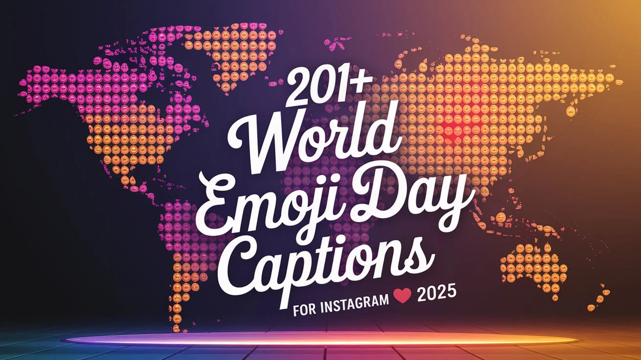 World Emoji Day Captions for Instagram