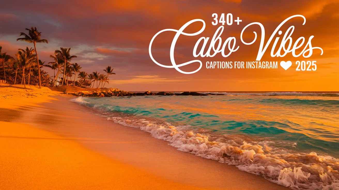 Cabo Vibes Captions
